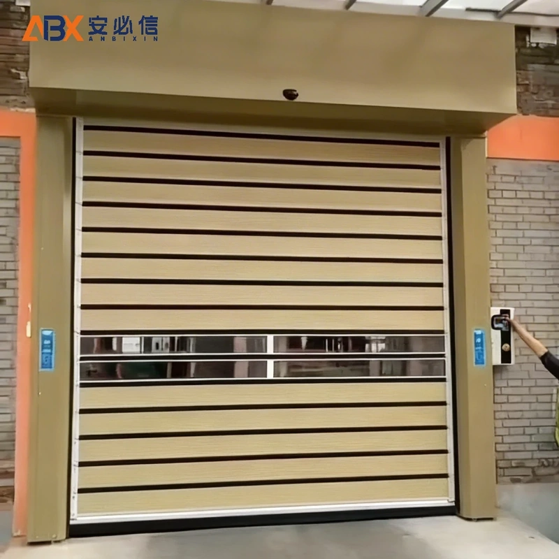 珠海螺旋式快速门